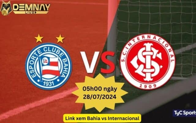 Link xem trận đấu Bahia vs Internacional