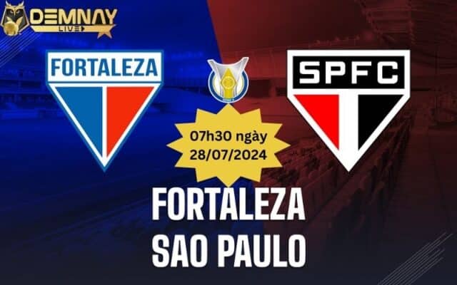 Link xem trực tiếp trận Fortaleza vs Sao Paulo