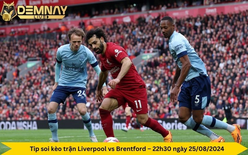 Tip soi kèo trận Liverpool vs Brentford